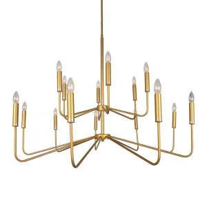 Wentworth Ceiling Pendant Gold by Florabelle Living, a Chandeliers for sale on Style Sourcebook
