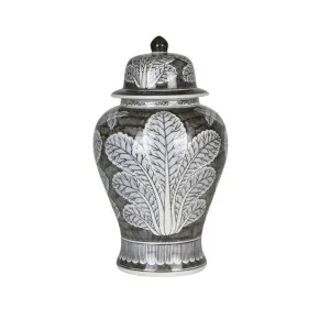 Paume Temple Jar Black by Florabelle Living, a Vases & Jars for sale on Style Sourcebook