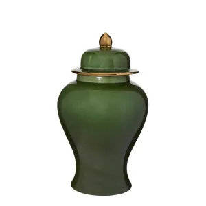 Grenfel Jar Small Green by Florabelle Living, a Vases & Jars for sale on Style Sourcebook
