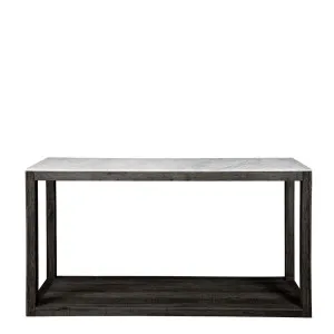 Denver Marble Console Black by Florabelle Living, a Sideboards, Buffets & Trolleys for sale on Style Sourcebook