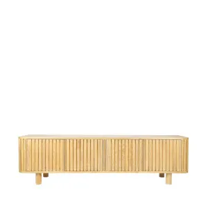 Vince Entertainment Unit Natural by Florabelle Living, a Sideboards, Buffets & Trolleys for sale on Style Sourcebook