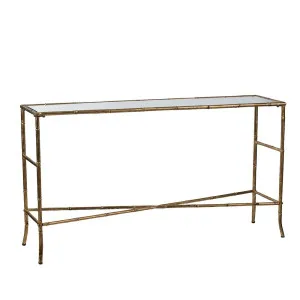 Bamboo Console Gold by Florabelle Living, a Sideboards, Buffets & Trolleys for sale on Style Sourcebook