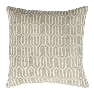 Cino Cotton Cushion Natural 50X50 by Florabelle Living, a Cushions, Decorative Pillows for sale on Style Sourcebook