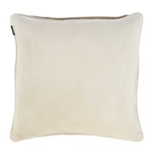 Chelsea Velvet Cushion Natural 50X50 by Florabelle Living, a Cushions, Decorative Pillows for sale on Style Sourcebook