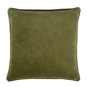 Chelsea Velvet Cushion Green 50X50 by Florabelle Living, a Cushions, Decorative Pillows for sale on Style Sourcebook