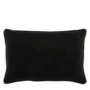 Chelsea Velvet Cushion Black 60X40 by Florabelle Living, a Cushions, Decorative Pillows for sale on Style Sourcebook