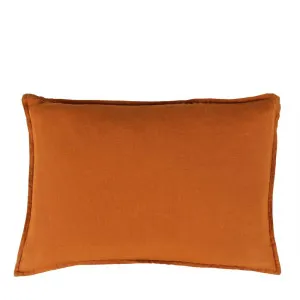 Manon Linen Cushion Dark Brown 60X40 by Florabelle Living, a Cushions, Decorative Pillows for sale on Style Sourcebook