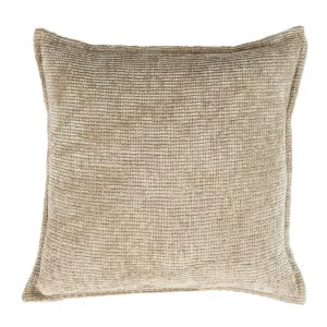 Perri Chenille Cushion Oatmeal 50X50 by Florabelle Living, a Cushions, Decorative Pillows for sale on Style Sourcebook