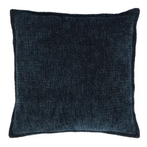 Perri Chenille Cushion Navy 50X50 by Florabelle Living, a Cushions, Decorative Pillows for sale on Style Sourcebook