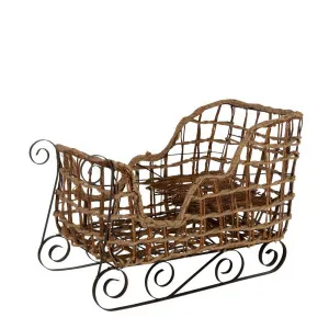 Wooder Sleigh Rattan by Florabelle Living, a Christmas for sale on Style Sourcebook