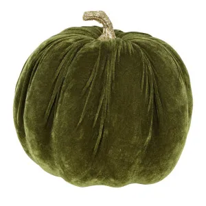 Velvet Pumpkin Large Green by Florabelle Living, a Christmas for sale on Style Sourcebook