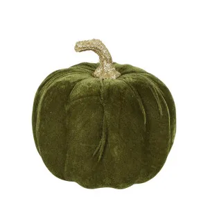 Velvet Pumpkin Small Green by Florabelle Living, a Christmas for sale on Style Sourcebook
