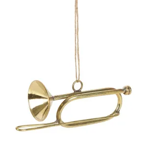 Pepper Hanging Ornament Gold by Florabelle Living, a Christmas for sale on Style Sourcebook