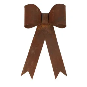 Metal Bow Decoration Large Rust by Florabelle Living, a Christmas for sale on Style Sourcebook