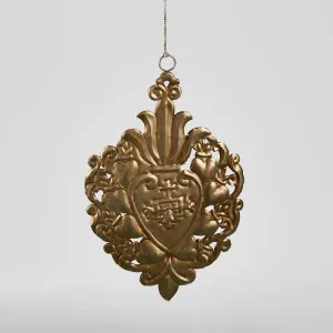 Rouen Hanging Heart Ornament by Florabelle Living, a Christmas for sale on Style Sourcebook