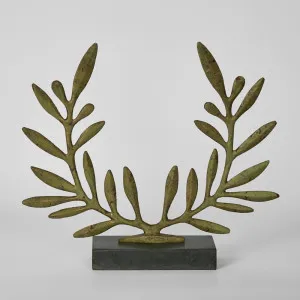 Julius Olive Wreath On Stand Lge by Florabelle Living, a Christmas for sale on Style Sourcebook