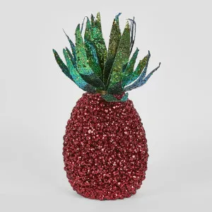 Shimmer Pineapple Red Lge by Florabelle Living, a Christmas for sale on Style Sourcebook