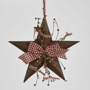 Canter Rusty Hanging Star by Florabelle Living, a Christmas for sale on Style Sourcebook