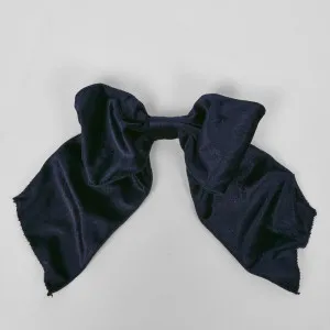Velvet Clip On Bow Lge Navy by Florabelle Living, a Christmas for sale on Style Sourcebook