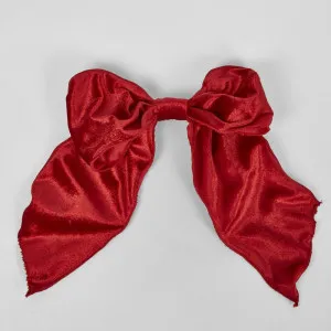 Velvet Clip On Bow Lge Red by Florabelle Living, a Christmas for sale on Style Sourcebook
