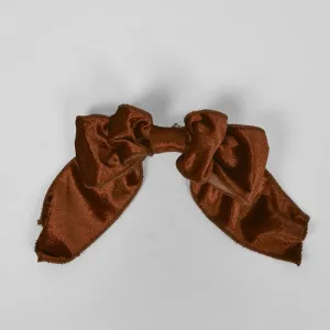 Velvet Clip On Bow Sml Bronze by Florabelle Living, a Christmas for sale on Style Sourcebook