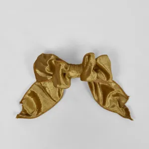 Velvet Clip On Bow Sml Gold by Florabelle Living, a Christmas for sale on Style Sourcebook