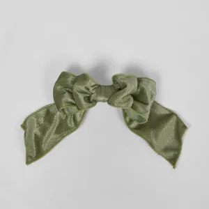 Velvet Clip On Bow Sml Green by Florabelle Living, a Christmas for sale on Style Sourcebook