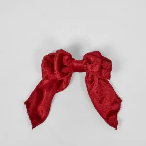 Velvet Clip On Bow Sml Red by Florabelle Living, a Christmas for sale on Style Sourcebook