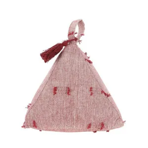 Tuft Triangle Doorstopper Ruby by Florabelle Living, a Doormats for sale on Style Sourcebook