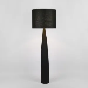 Samson Floor Lamp Base Black With Shade Black by Florabelle Living, a Floor Lamps for sale on Style Sourcebook