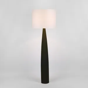 Samson Floor Lamp Black Base With White Shade by Florabelle Living, a Floor Lamps for sale on Style Sourcebook