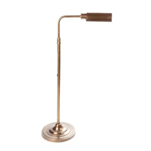 Brooklyn Floor Lamp Antique Brass by Florabelle Living, a Floor Lamps for sale on Style Sourcebook