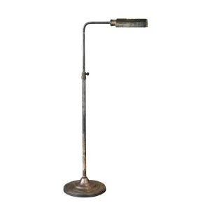 Brooklyn Floor Lamp Antique Silver by Florabelle Living, a Floor Lamps for sale on Style Sourcebook