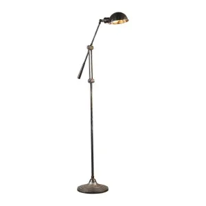 Calais Floor Lamp Antique Silver by Florabelle Living, a Floor Lamps for sale on Style Sourcebook