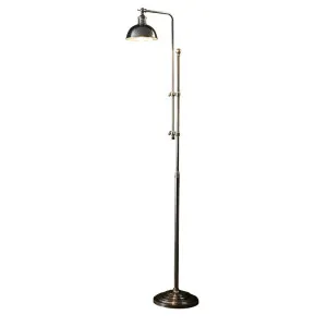 Michigan Floor Lamp Antique Silver by Florabelle Living, a Floor Lamps for sale on Style Sourcebook