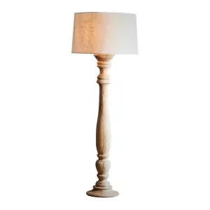 Candela Floor Lamp Base Large Natural by Florabelle Living, a Floor Lamps for sale on Style Sourcebook