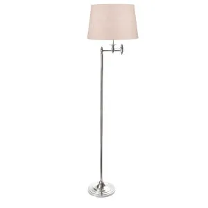 Macleay Floor Lamp Base Antique Silver by Florabelle Living, a Floor Lamps for sale on Style Sourcebook