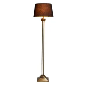 Hudson Floor Lamp Base Brass by Florabelle Living, a Floor Lamps for sale on Style Sourcebook