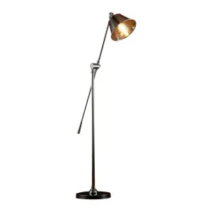 Winslow Floor Lamp Antique Silver by Florabelle Living, a Floor Lamps for sale on Style Sourcebook