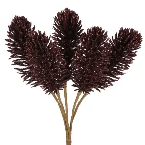 Coco Spike Floral Bundle Plum by Florabelle Living, a Plants for sale on Style Sourcebook