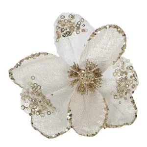 Faille Clip On Camellia Champagne by Florabelle Living, a Plants for sale on Style Sourcebook