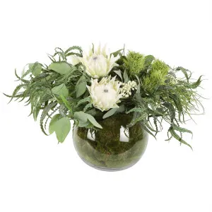 Anne Green & White Pincushion Arrangement by Florabelle Living, a Plants for sale on Style Sourcebook