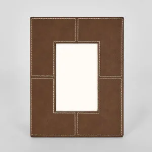 Genieve Photo Frame Small Tan by Florabelle Living, a Photo Frames for sale on Style Sourcebook