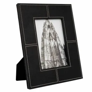 Genieve Photo Frame Large Black by Florabelle Living, a Photo Frames for sale on Style Sourcebook