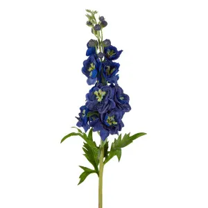 Delphinium Flower Real Touch Stem 70Cm Dark Blue by Florabelle Living, a Plants for sale on Style Sourcebook