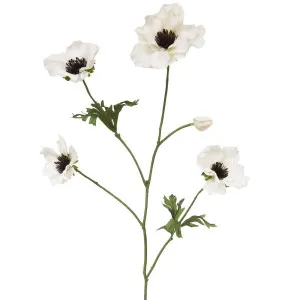 Anenome Stem 90Cm White by Florabelle Living, a Plants for sale on Style Sourcebook