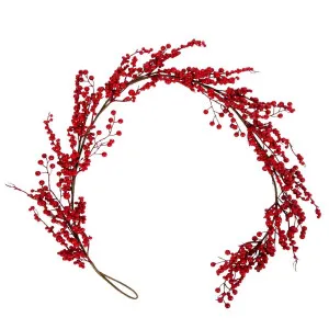 Rubin Berry Garland Red by Florabelle Living, a Christmas for sale on Style Sourcebook