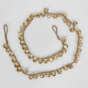 Limorn Small Gold Bell Garland by Florabelle Living, a Christmas for sale on Style Sourcebook