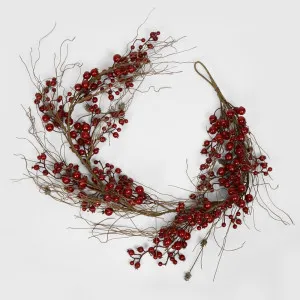 Red Berry Garland by Florabelle Living, a Christmas for sale on Style Sourcebook