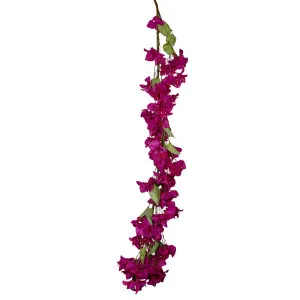 Bougainvillea Garland 1.2M Fuschia by Florabelle Living, a Christmas for sale on Style Sourcebook